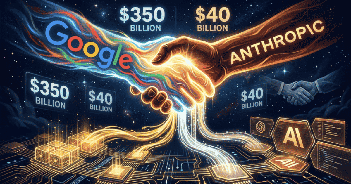 Google Is Investing Up to $40 Billion in Anthropic: The Largest AI Alliance in Corporate History