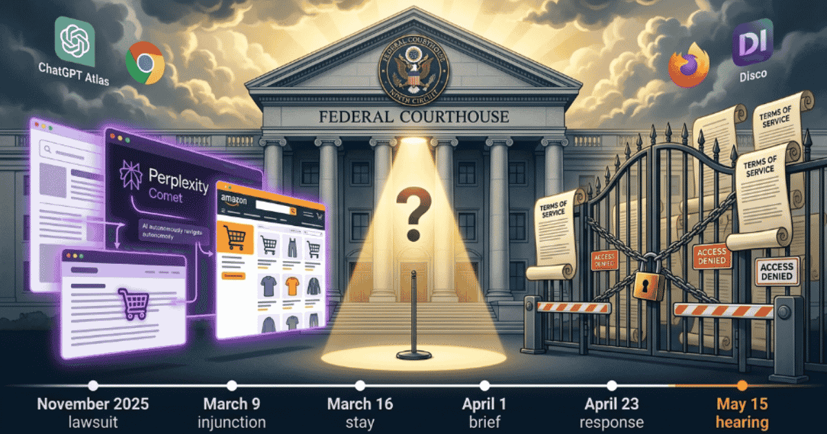 The AI Agent Internet Access Case Heading to Court on May 15 Will Define the Web's Future
