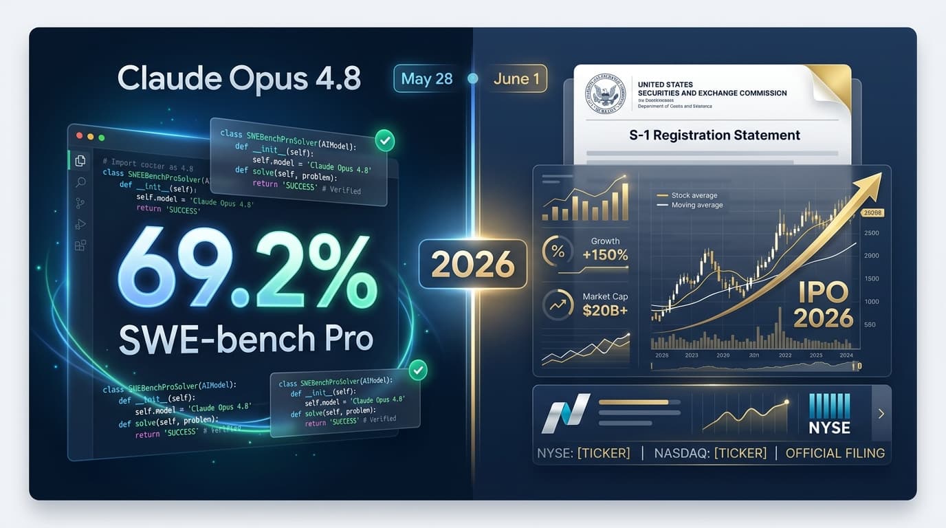 Claude Opus 4.8 Launch and Anthropic's Historic IPO Filing: A Week That Changed AI Forever