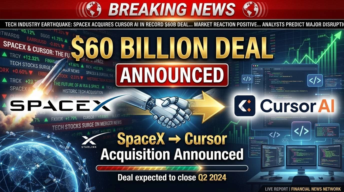 SpaceX to Acquire AI Coding Startup Cursor for $60 Billion: What This Mega-Deal Means